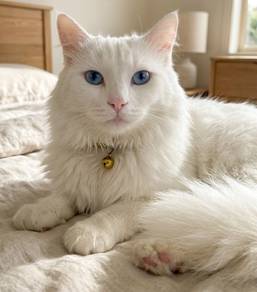 Kucing Putih (Turkish Angora)