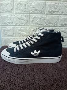 Uk10 Adidas Nizza High Top Sneakers