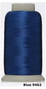Blue 9462 Embroidery Machine Thread Benang Sulam