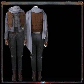 Rogue One Star Wars Jyn Erso Cosplay Costume