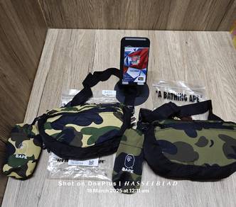 Bape Camo Packable Waist Bag