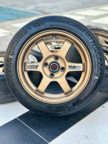 Te37 15 inch sportrim Wira myvi satria vios