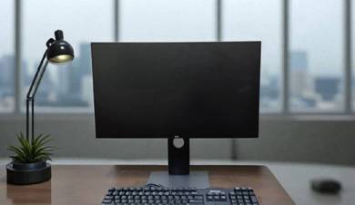 (Almost Like New✓)❤️DELL Borderless 24 inci - Moni