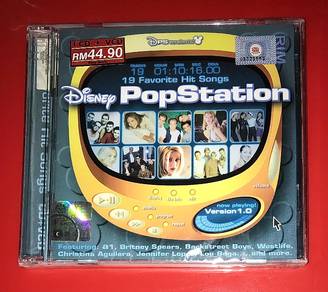 DISNEY POPSTATION CD + Vcd