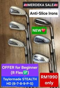 ANTI-SLICE Taylormade STEALTH HD (R Flex)