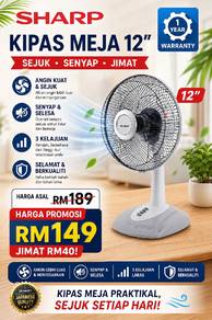Kipas Meja:Sharp