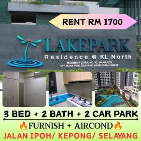 Service Residence For Rent in LakePark Residence @ KL North