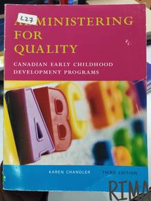 Administering for Quality by Karen Chandler