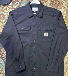Carhatt WIP L/S Craft Shirt Black Size M