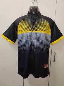 ITEM BARU_Polo Tee Ragbi ARORA size XL BlackYellow