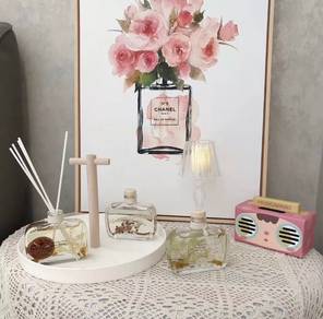 Round Decor Tray for Decor, Perfume