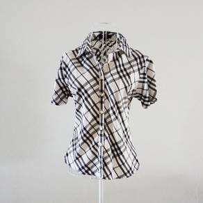 Burberry Checked Short Sleeve Shirt