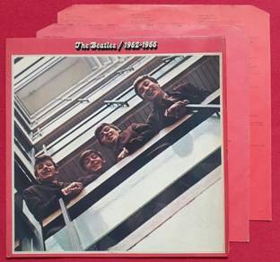 The Beatles 1962 - 1966 RED ALBUM UK LPs