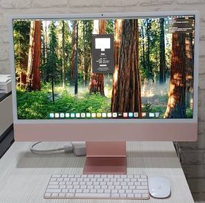Apple iMac 24-inch M1 (2021) Pink – 8GB RAM / 512G