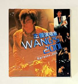DAVE WANG 王傑演唱會 2001 KARAOKE VIDEO CD 2Vcd