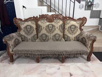 2 seat SOFA JATI JEPARA ANTIK +10 tahun