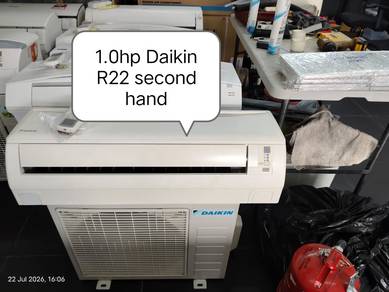 Aircond Daikin 1HP 2nd Hand — Sejuk Macam Baru
