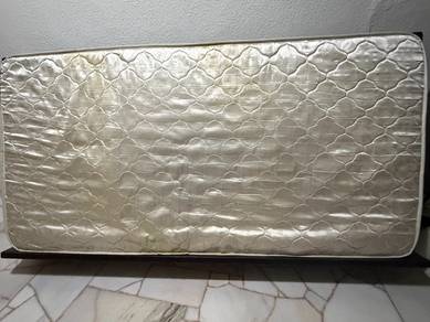 Single Bedframe with mattress