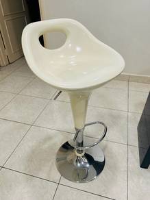 Bar Chair with Chrome Base