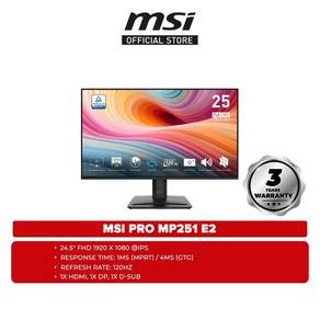 NEW🔥MSI 120Hz Monitor(3years MSI Onsite Warranty )