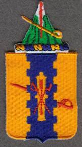 4th Cavalry Regiment Coat Of Arms US Army Patch