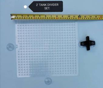2 feet Aquarium Fish Tank Divider 29cm x 29cm Ikan