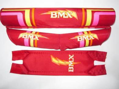NOS BMX Red Pad Set