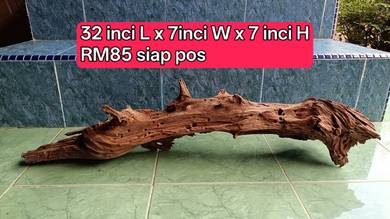 Driftwood panjang kayu hiasan aquarium