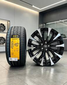 Toyota Alphard AGH40 19" Rim + Tayar Baru R451