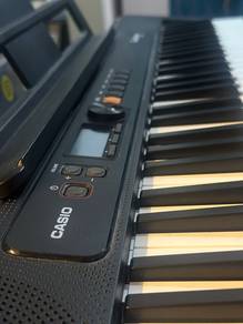 USED Casio KEYBOARD PIANO CASIOTONE CT-S200BK