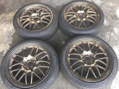 Wheels Rays Volk Racing SE37 100x5 18" Ori Japan