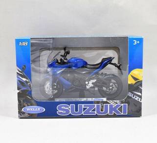 Welly 1-18 SUZUKI GSX-S1000F Blue Sports Bike