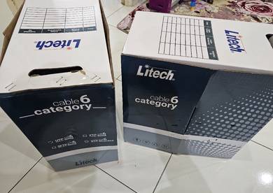 2 x 305m LAN cable Cat6