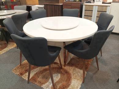 1+6 Marble Dining Set