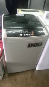 Top Sharp 7kg washing machine load top automatic