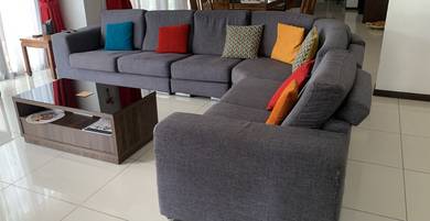 Fabric Corner Sofa