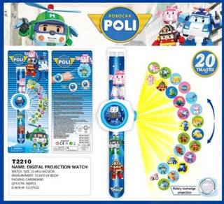 Jam 3D Digital Projection Watch - ROBOCAR POLI
