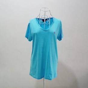 Ralph Lauren Sport V-Neck Blue Tee