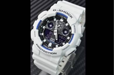 Watch- Casio G SHOCK GA100-7 WHITE -ORIGINAL