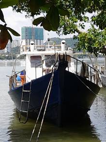 (Bot Kayu) Wooden Fishing Boat for Sale