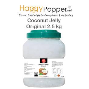 Original Coconut Jelly Boba Topping Milk Tea 2.5kg