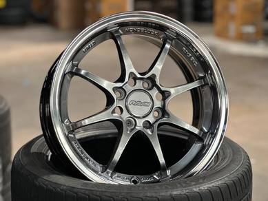 NEW 15 AOW Rays CE28 Rim NBox Axia Bezza Myvi City