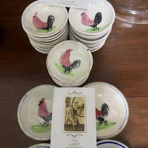 Antique Chicken Saucer