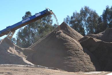Pasir Kasar Halus Konkrit Batu Kasaran Crusher Run
