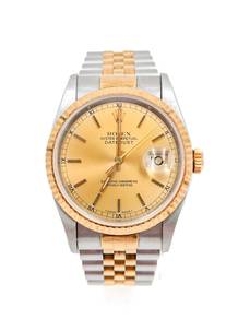 Rolex Datejust 36 Champagne Index 16233