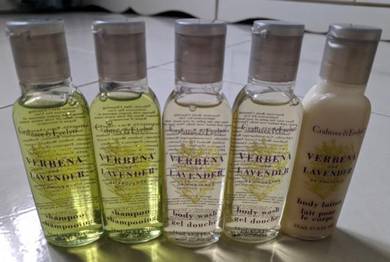 Crabtree & Evelyn toiletries lotion shampoo body w