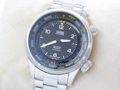 Oris Big Crown Propilot Altimeter With Meter Scale
