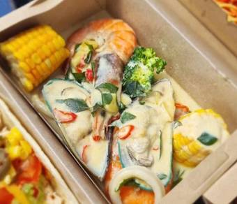 Salted Egg Seafood Boil