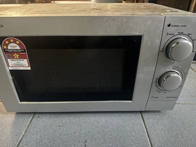 Sharp R219ES 20L 700W Microwave Oven Manual Silver