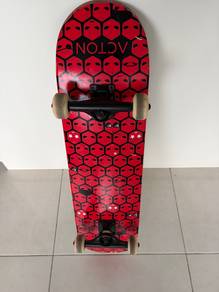 ACTION Standard Skateboard (Full Size, Beginner)
